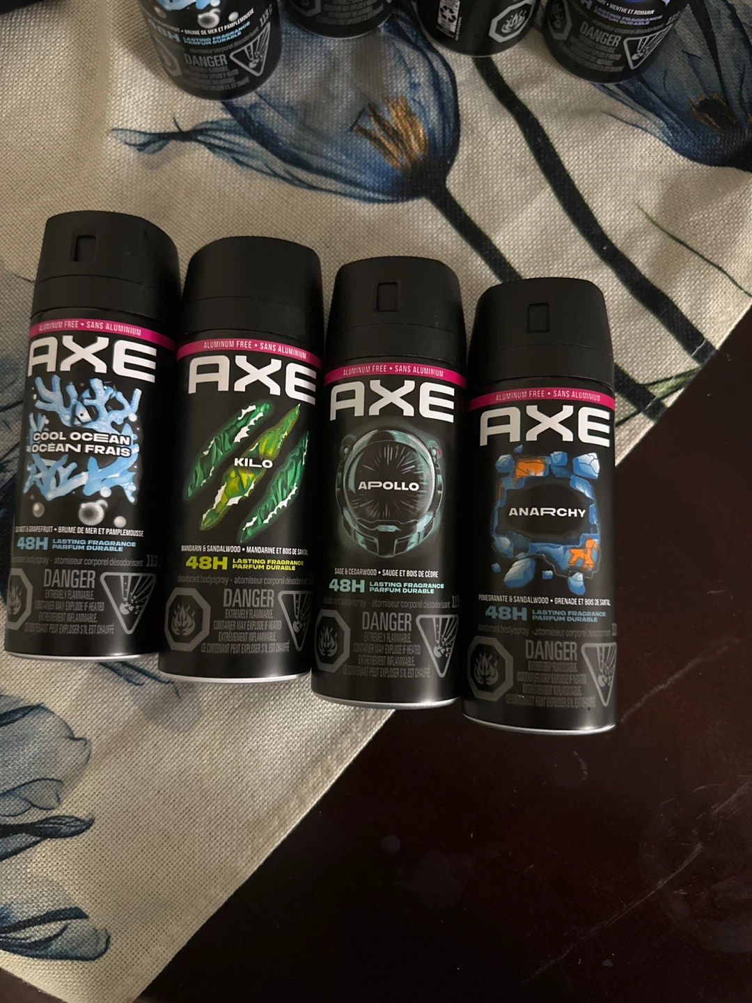 Axe Body Spray Lot (Apollo, Phoenix, Cool Ocean, Kilo, Anarchy) - photo 2