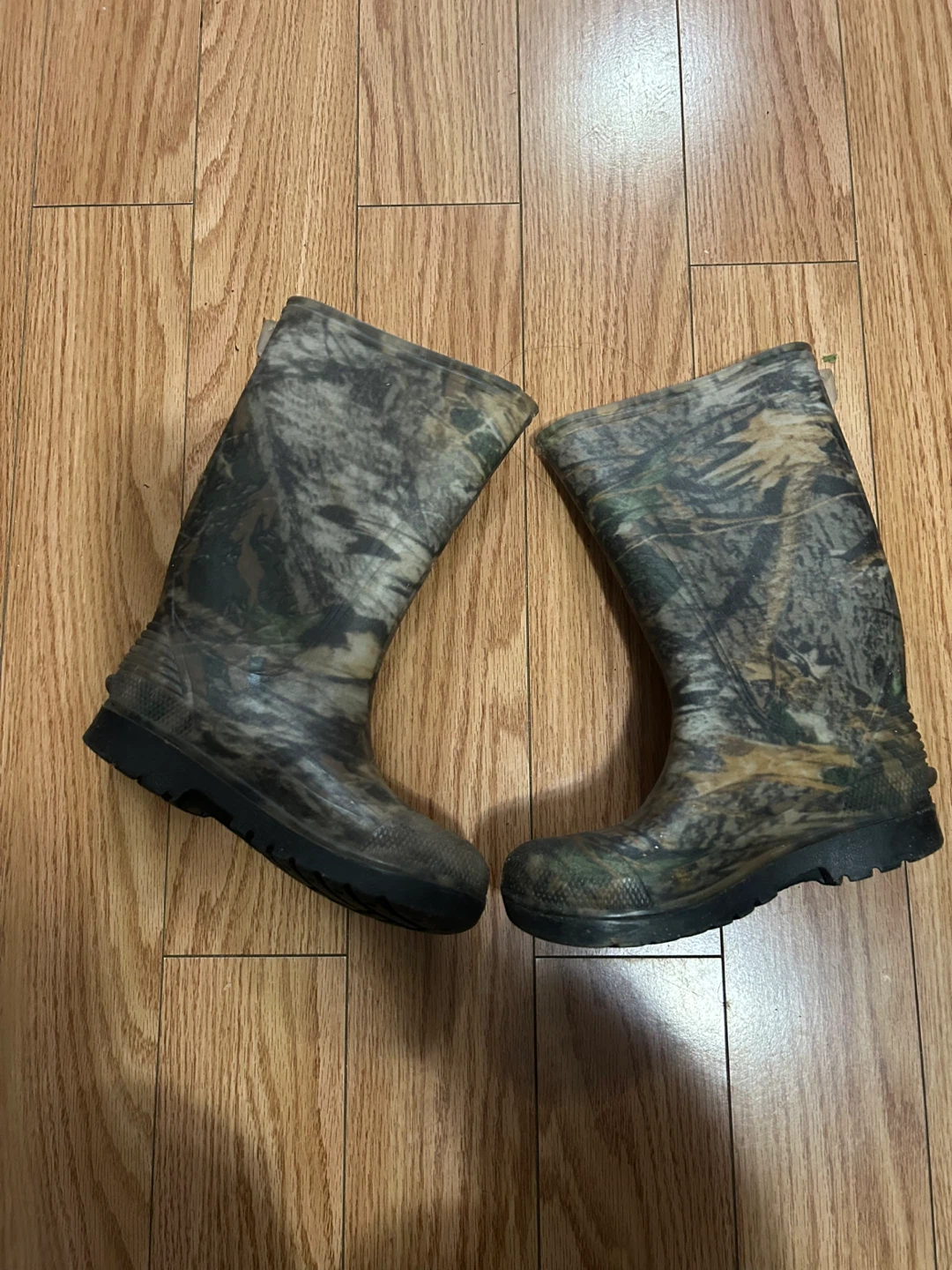 Kids Camo Rubber Boots Size 13 - photo 2