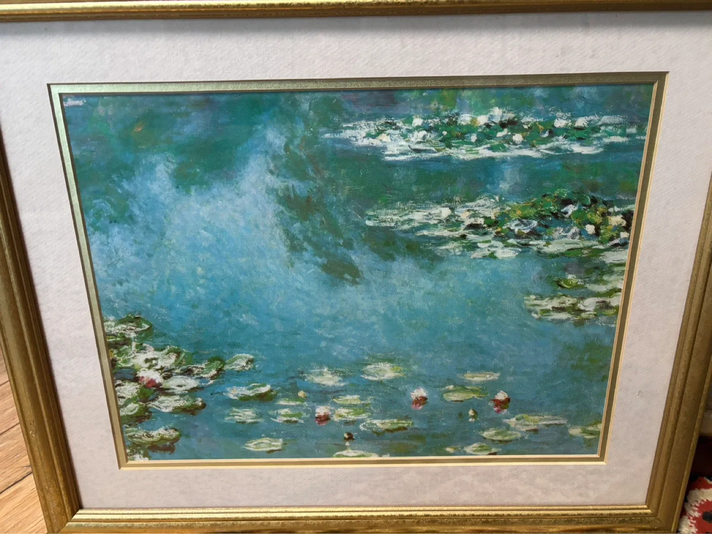 Framed Monet Water Lilies and Sailboats Prints - photo 4