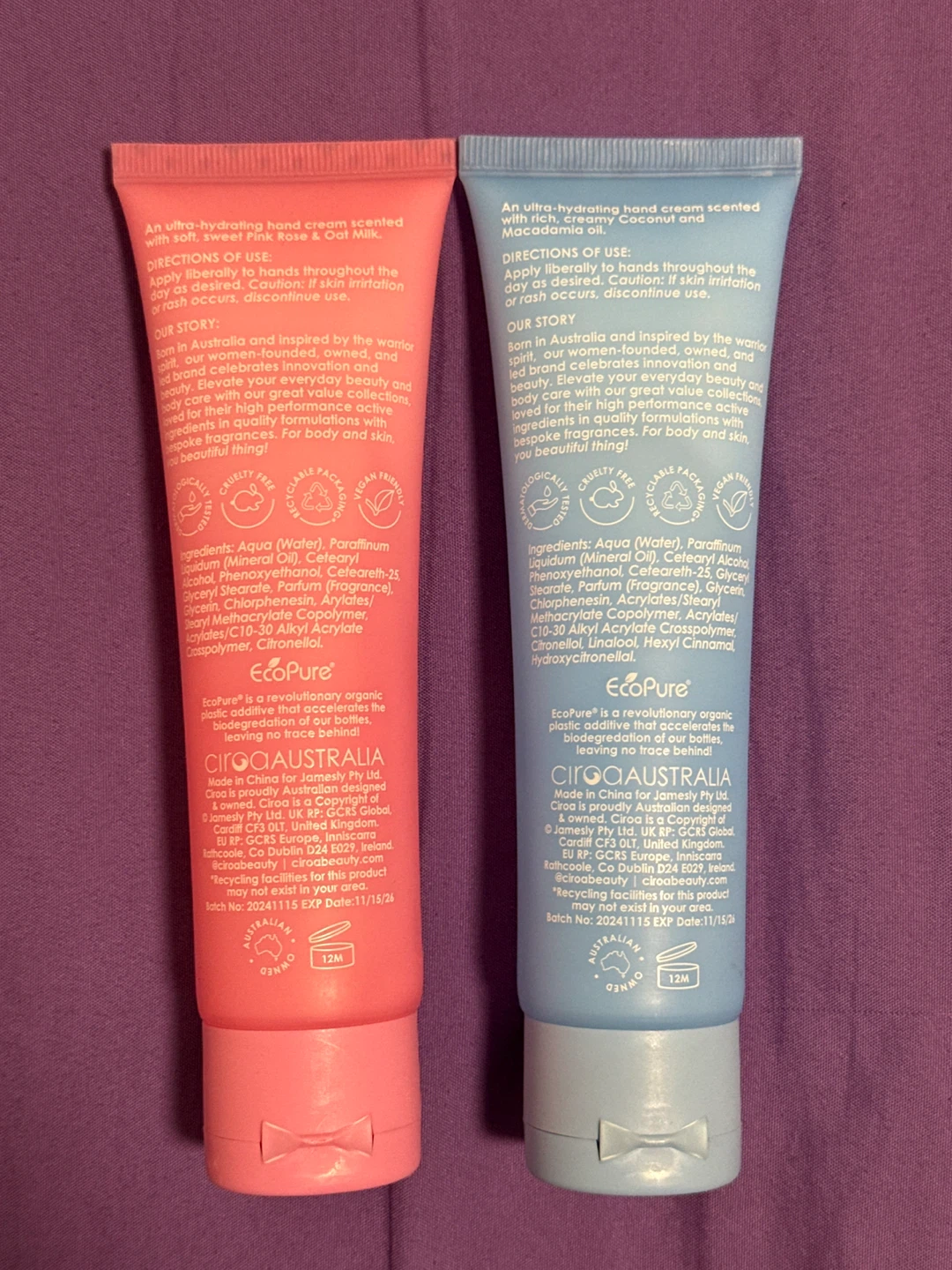 Hand Cream Set - Rose & Oat Milk and Coconut - photo 3
