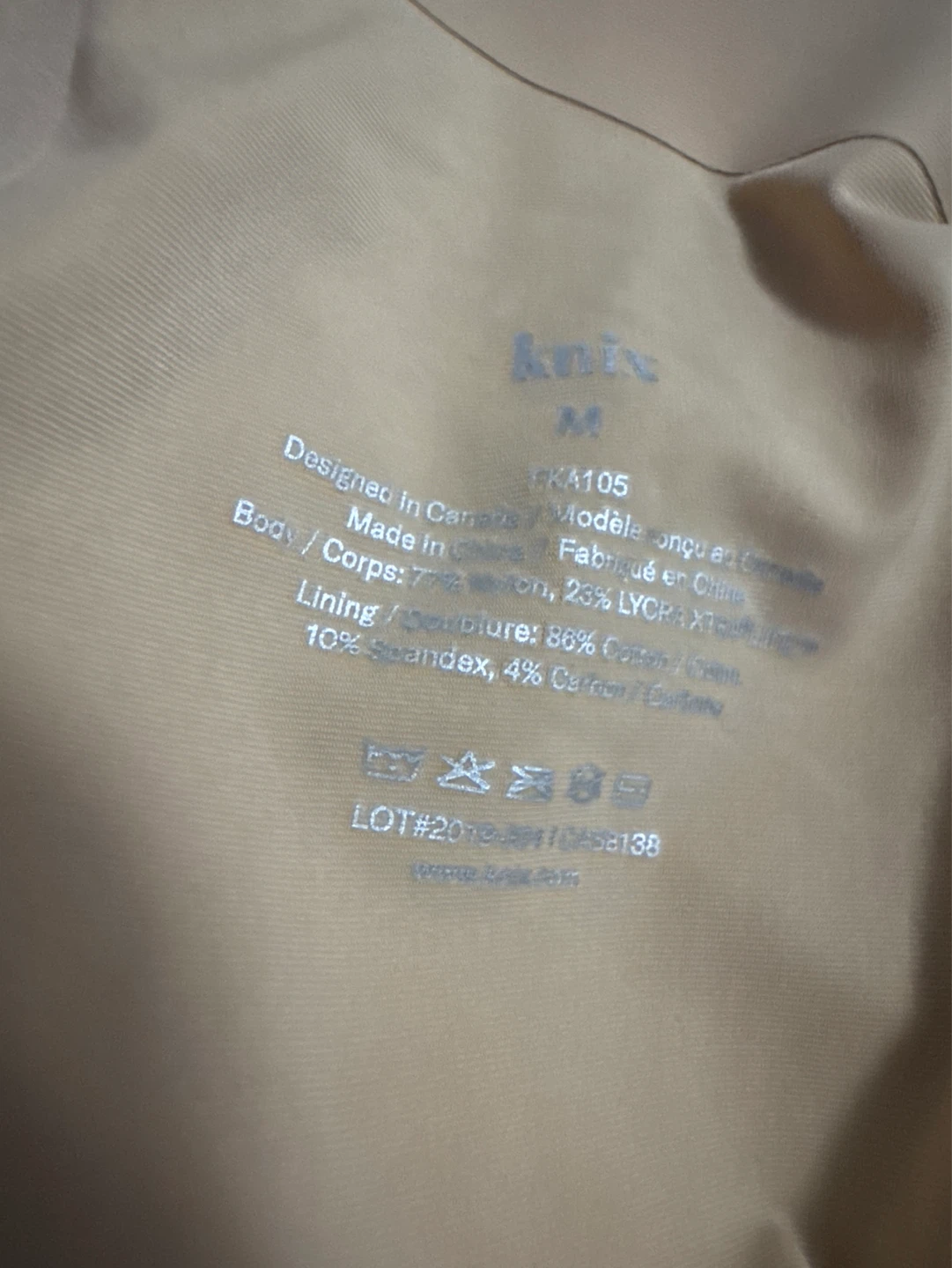 Knix new without tags, never worn (Size M) - photo 2