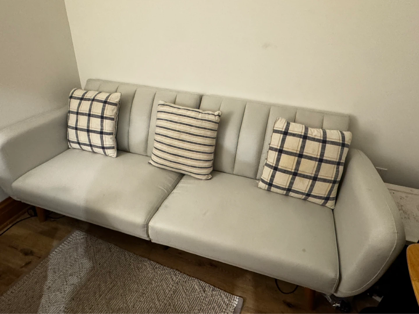 Light Beige Sofa-bed - photo 5