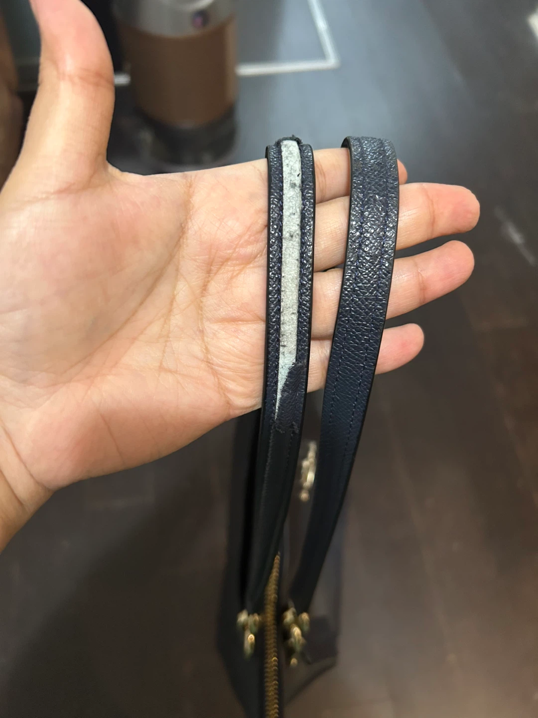 Original Coach Navy Tote Bag - photo 2