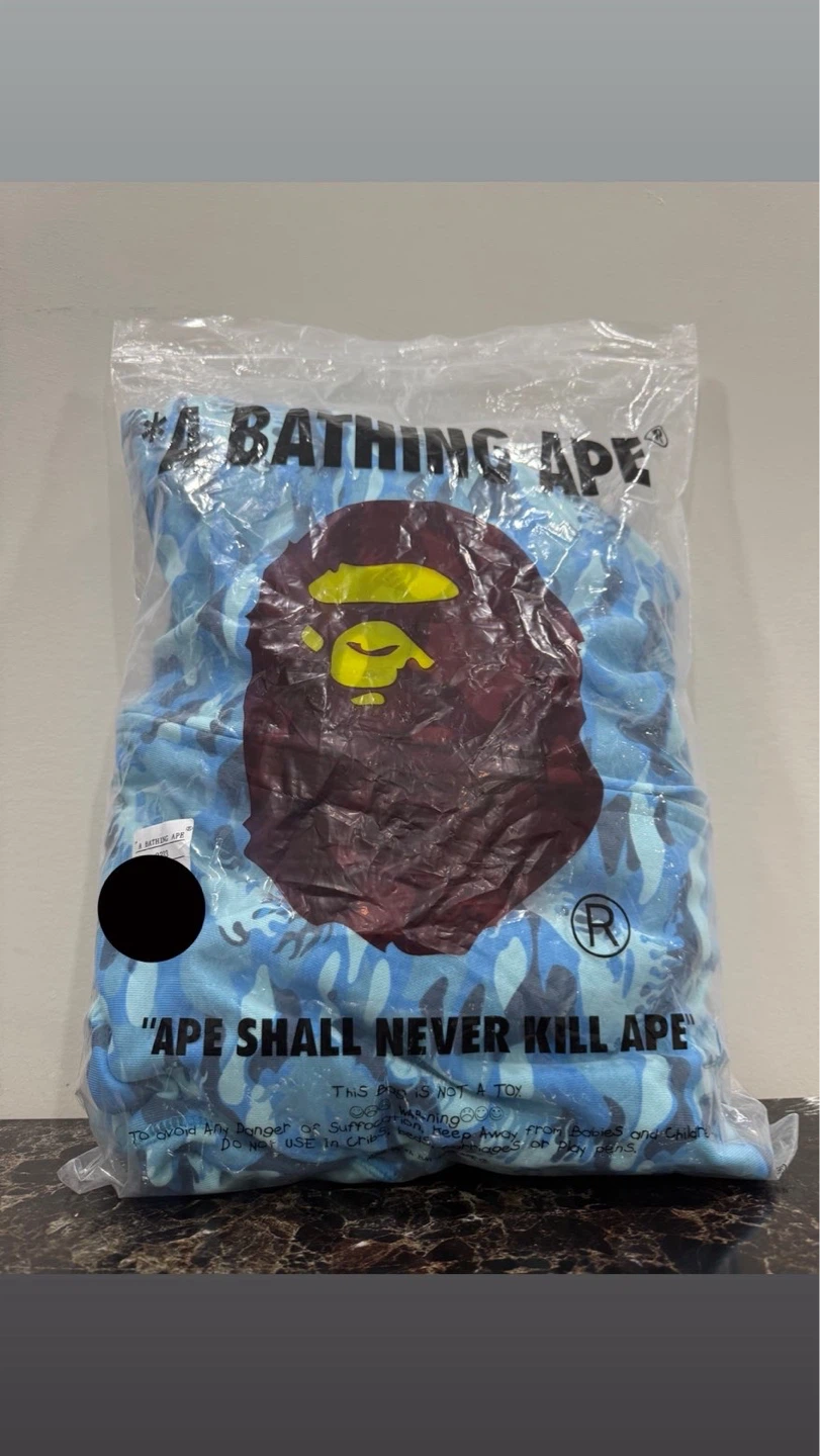 A Bathing Ape Camo Full Zip Hoodie