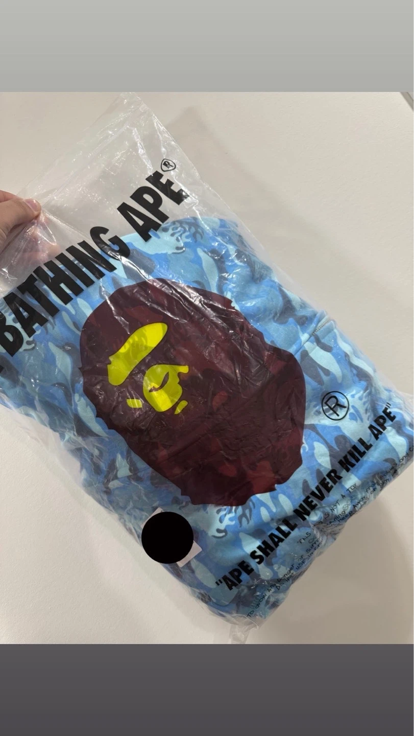 A Bathing Ape Camo Full Zip Hoodie - photo 3
