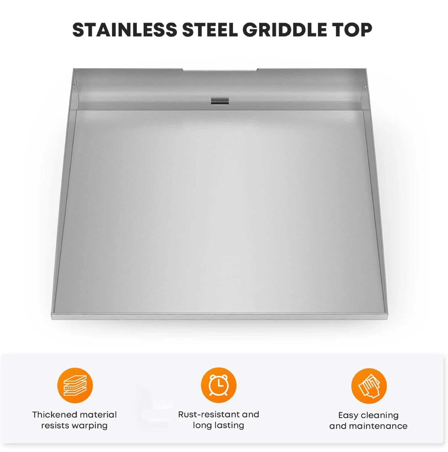 Stainless Steel Flat Top Griddle for Blackstone - photo 3