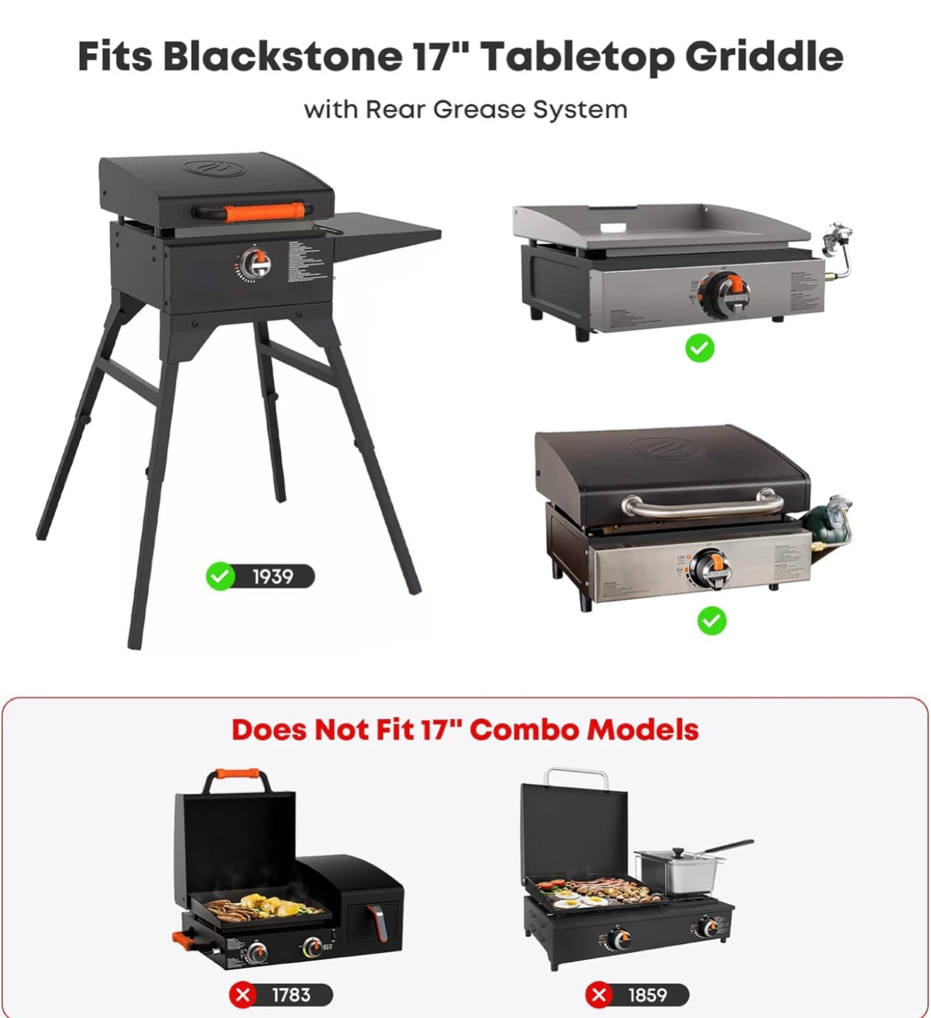 Stainless Steel Flat Top Griddle for Blackstone - photo 4