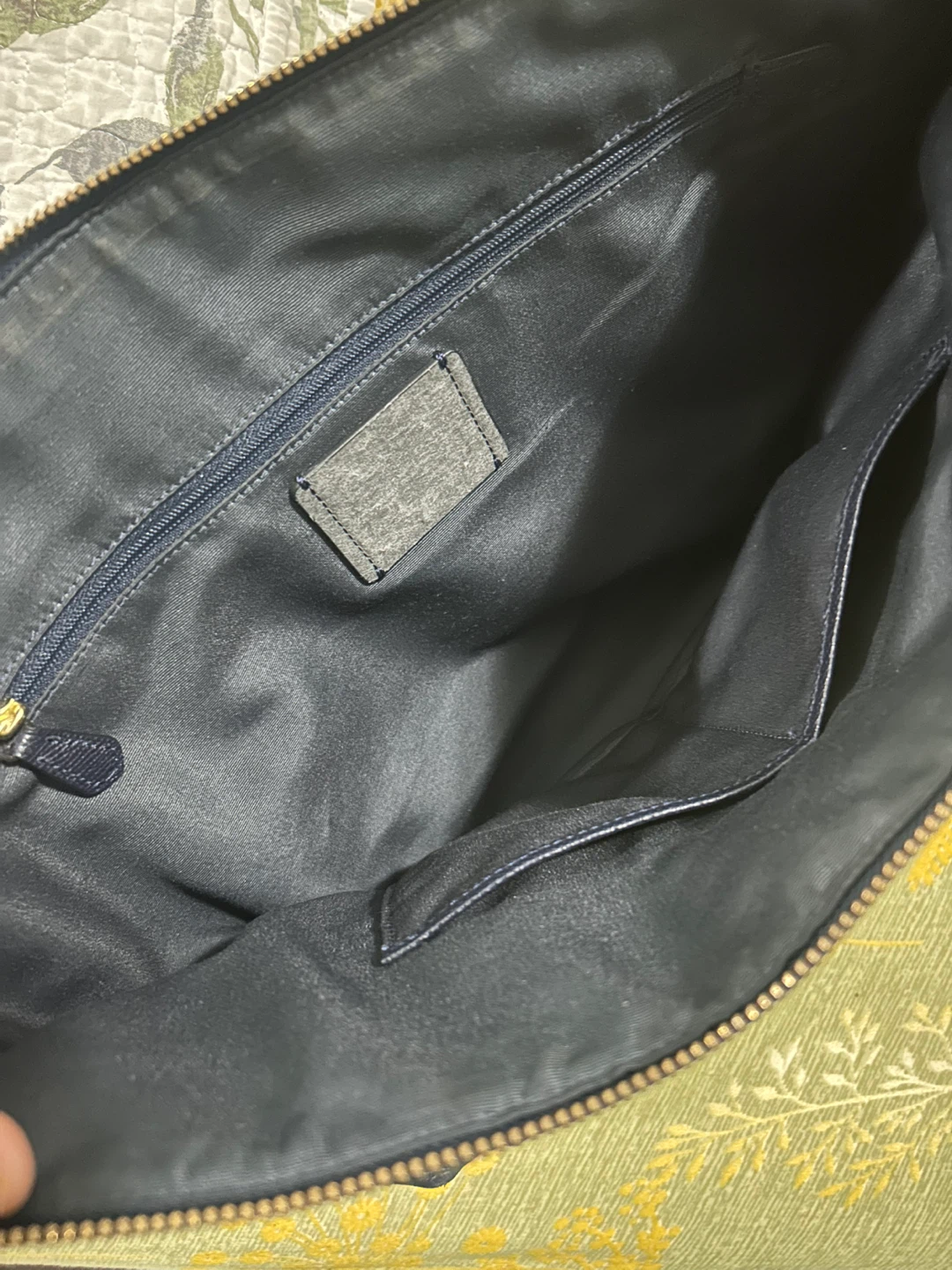 Original Coach Navy Tote Bag - photo 5