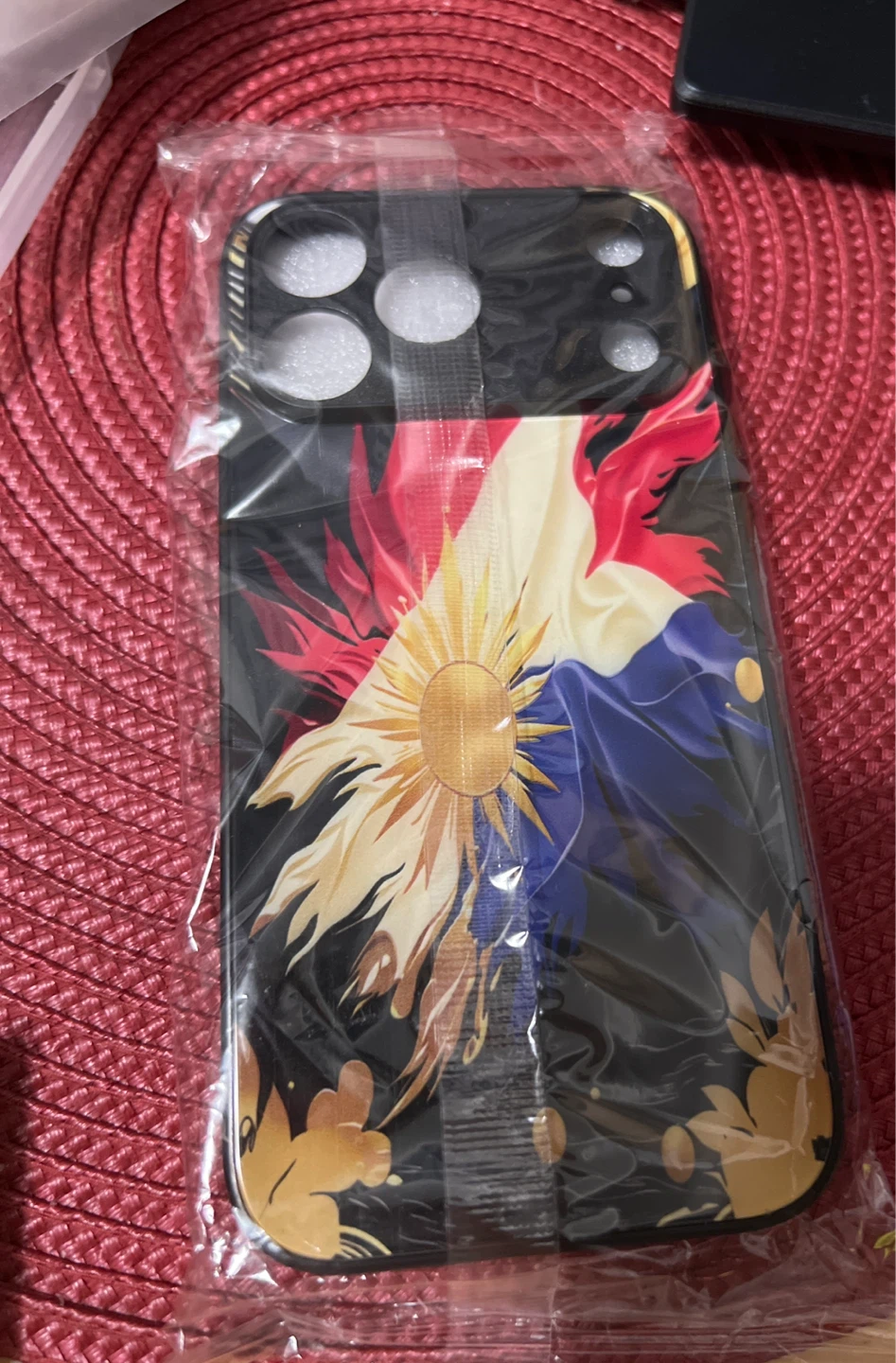 Phone Case with Philippine Flag Design