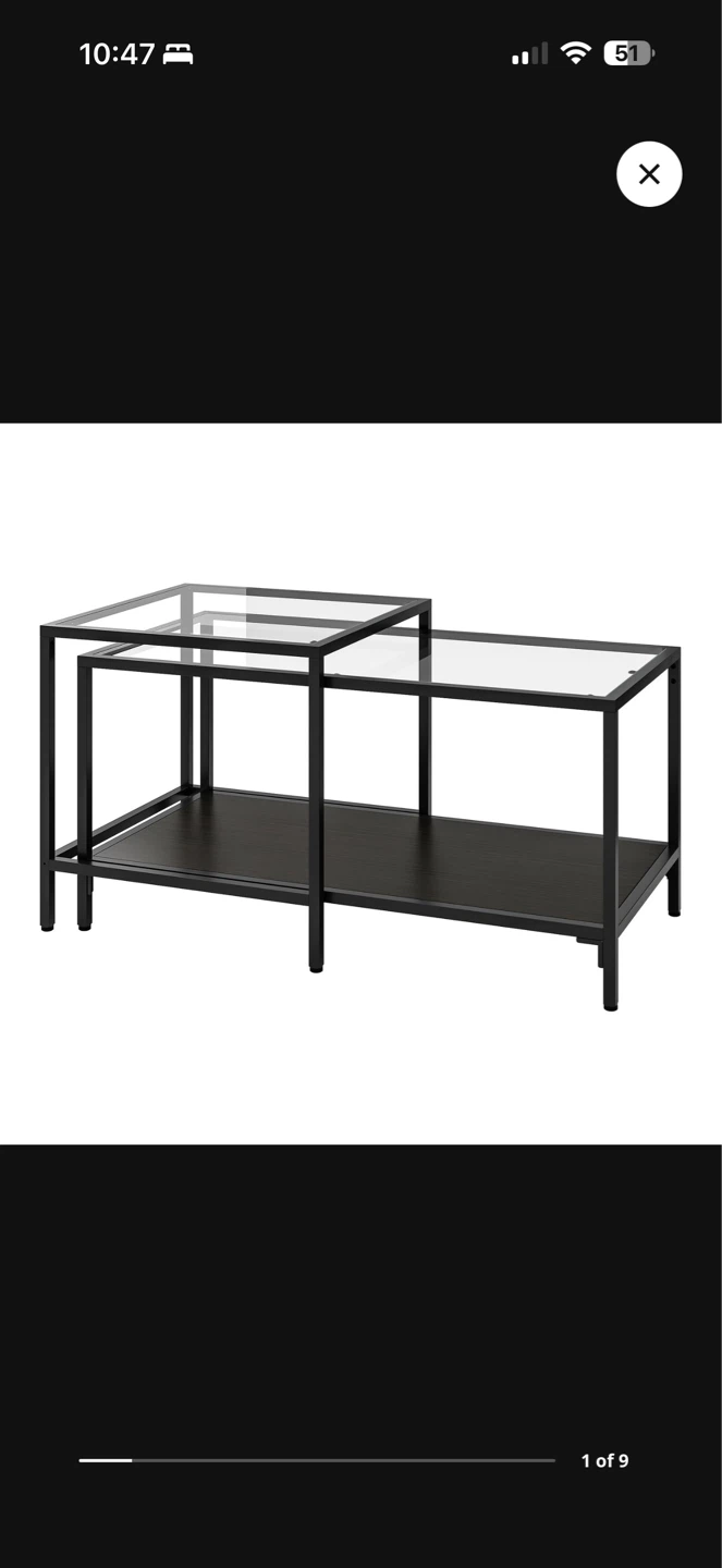 Set of 2 IKEA Coffee Table