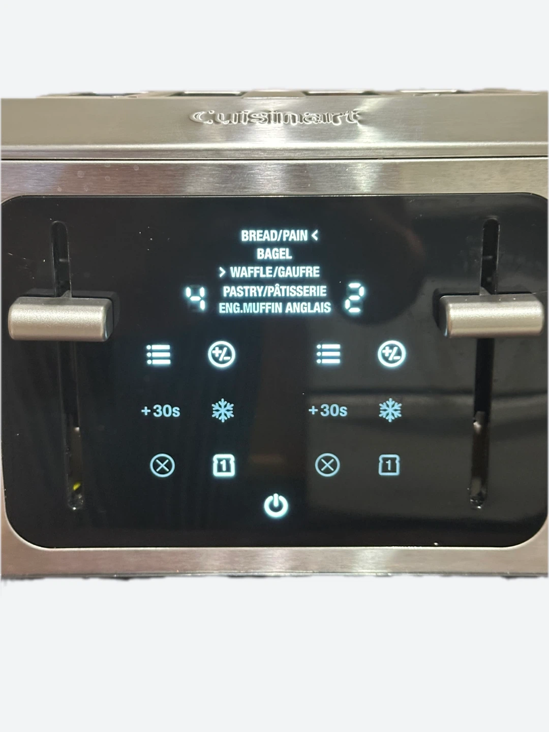 Cuisinart 4-Slice Touchscreen Toaster - photo 2