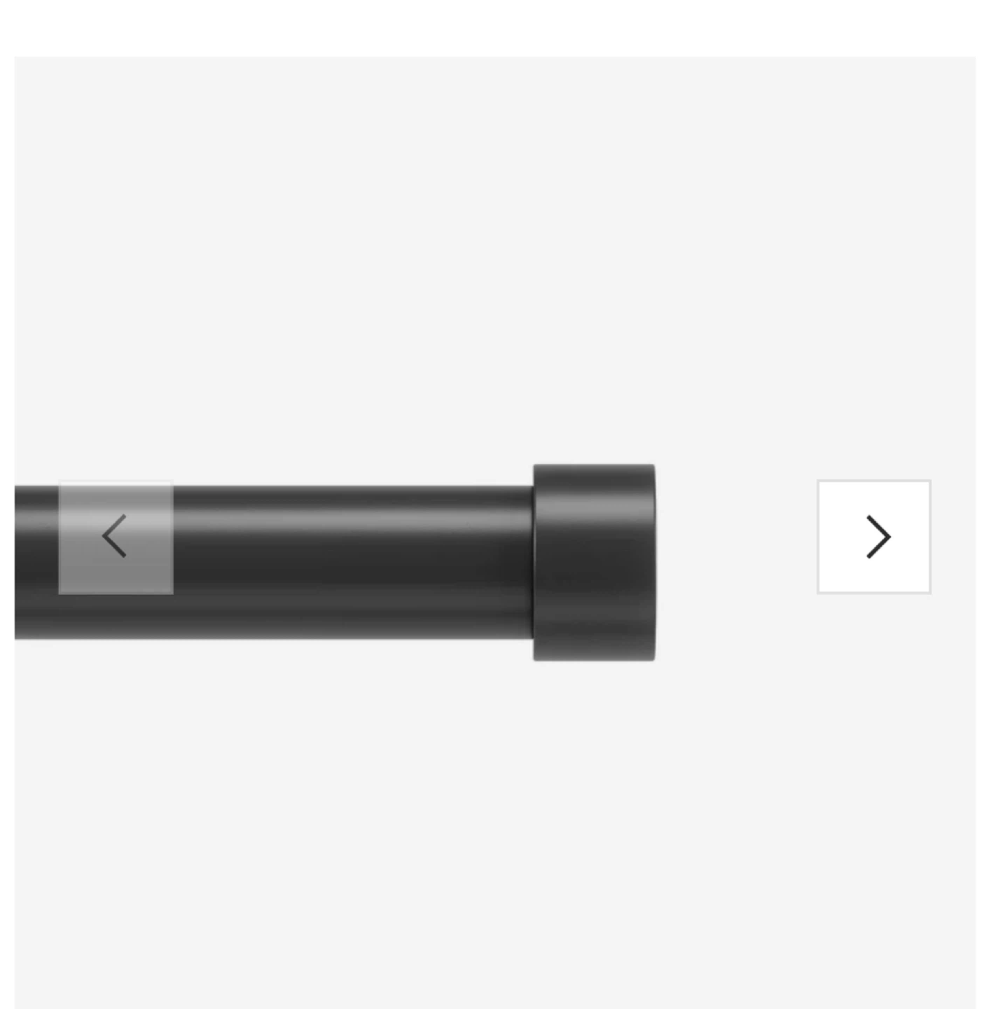 Umbra Cuppa Curtain Rod - Black - photo 3