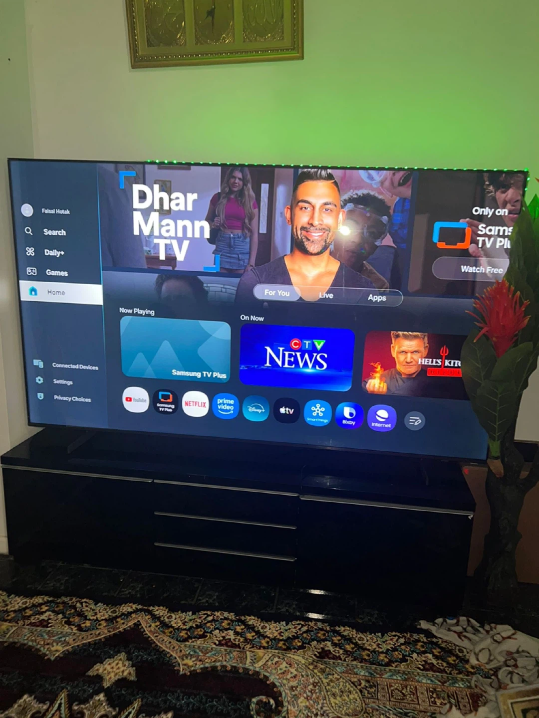 Black 85 tv 4K