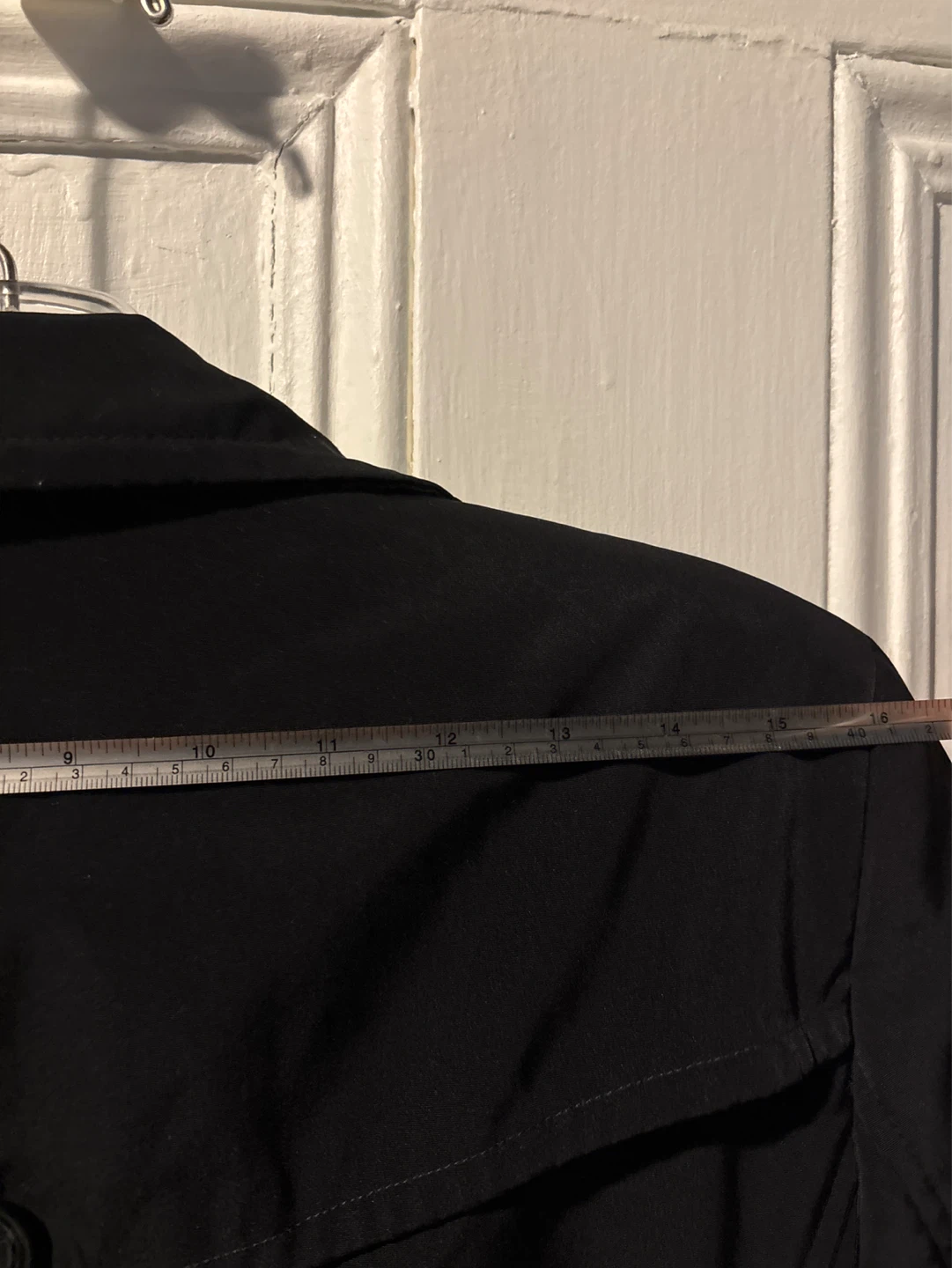 Calvin Klein Women's Black Trench Coat with Belt - photo 3