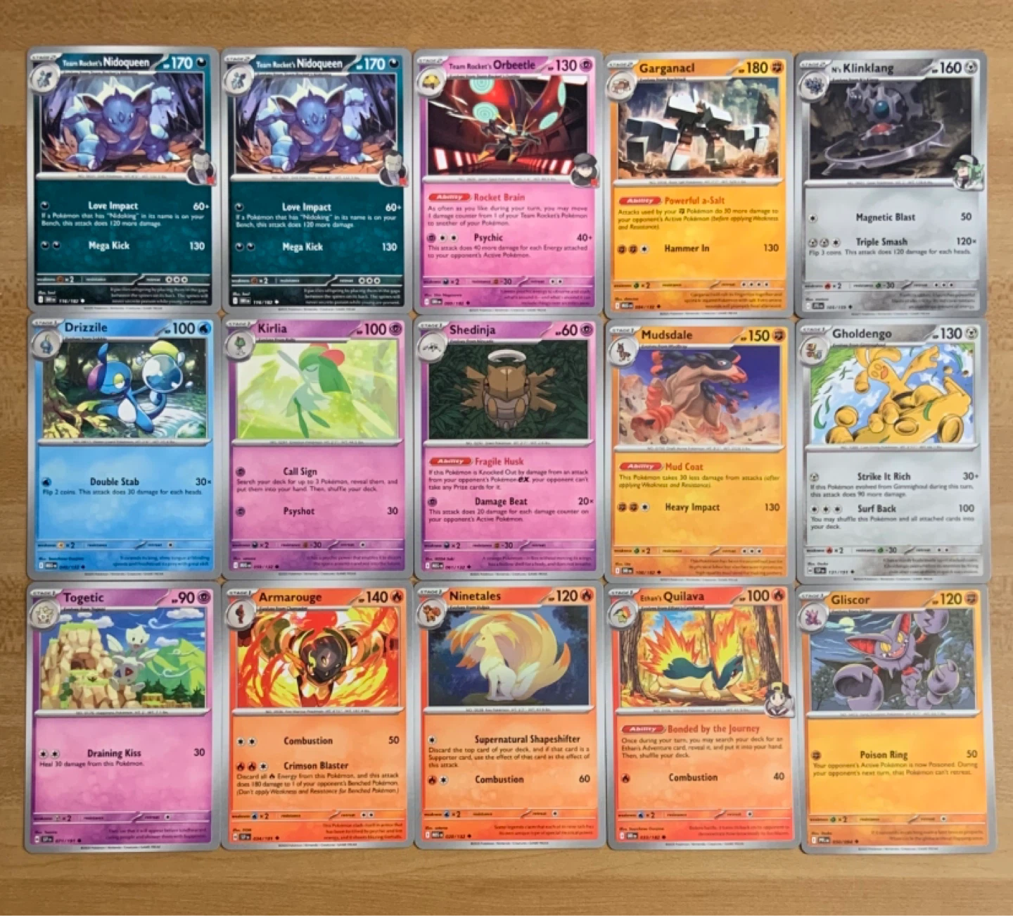 Pokémon Cards Lot 30 Cards Near Mint $3