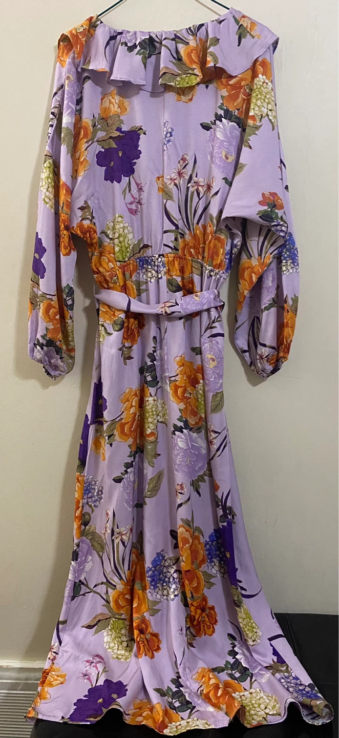 H&M Floral Maxi Dress Size S - photo 4