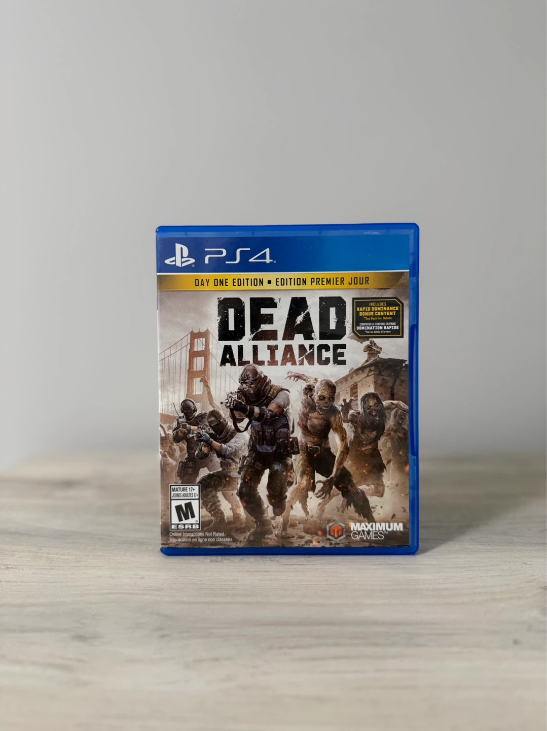Dead Alliance PS4 Day One Edition Game