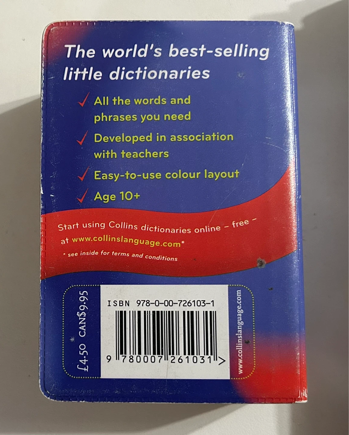 Collins School Dictionary - photo 3