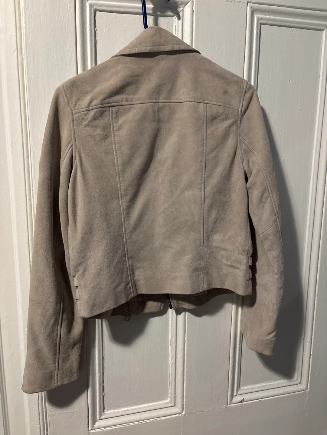AllSaints Suede Prescott Biker Jacket - photo 2