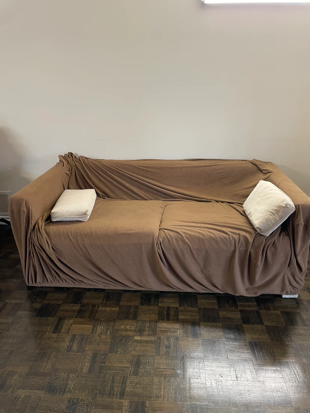 Moving sale two seater sofa cum bed