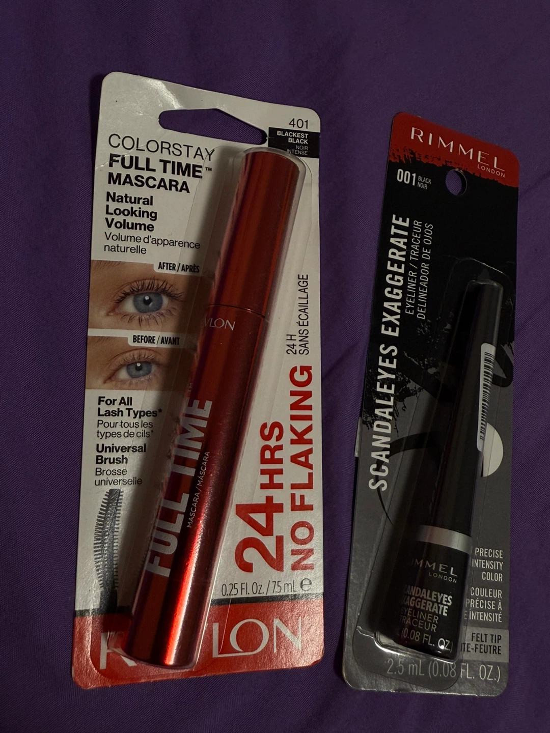 Revlon ColorStay Full Time Mascara & Rimmel ScandalEyes Eyeliner - photo 2
