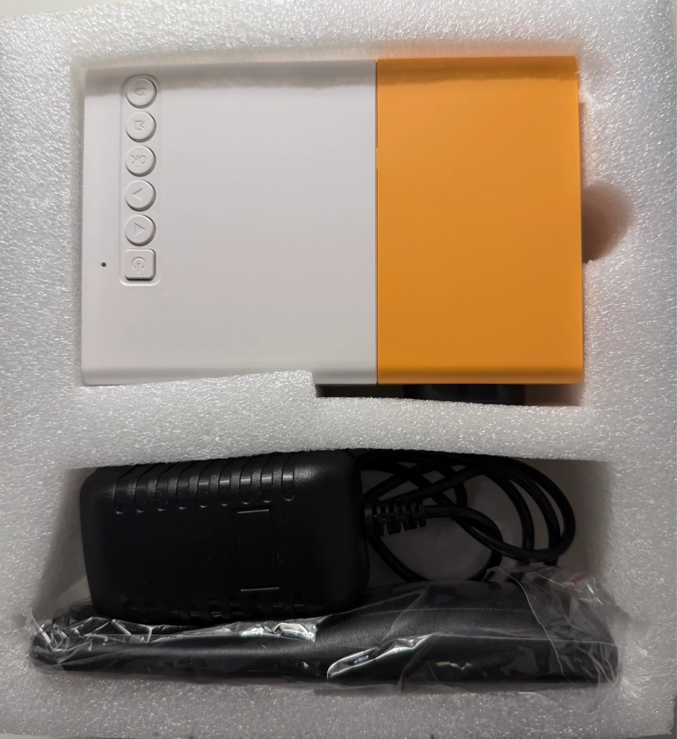 LED Projector - White and Orange - photo 2