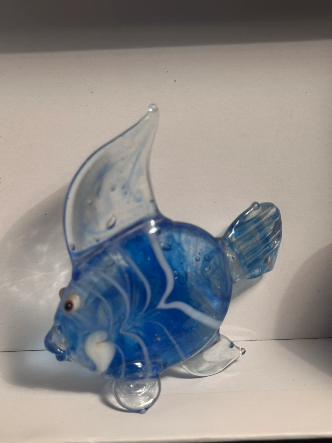 Set of 4 Lamp work art Glass Animal - photo 2