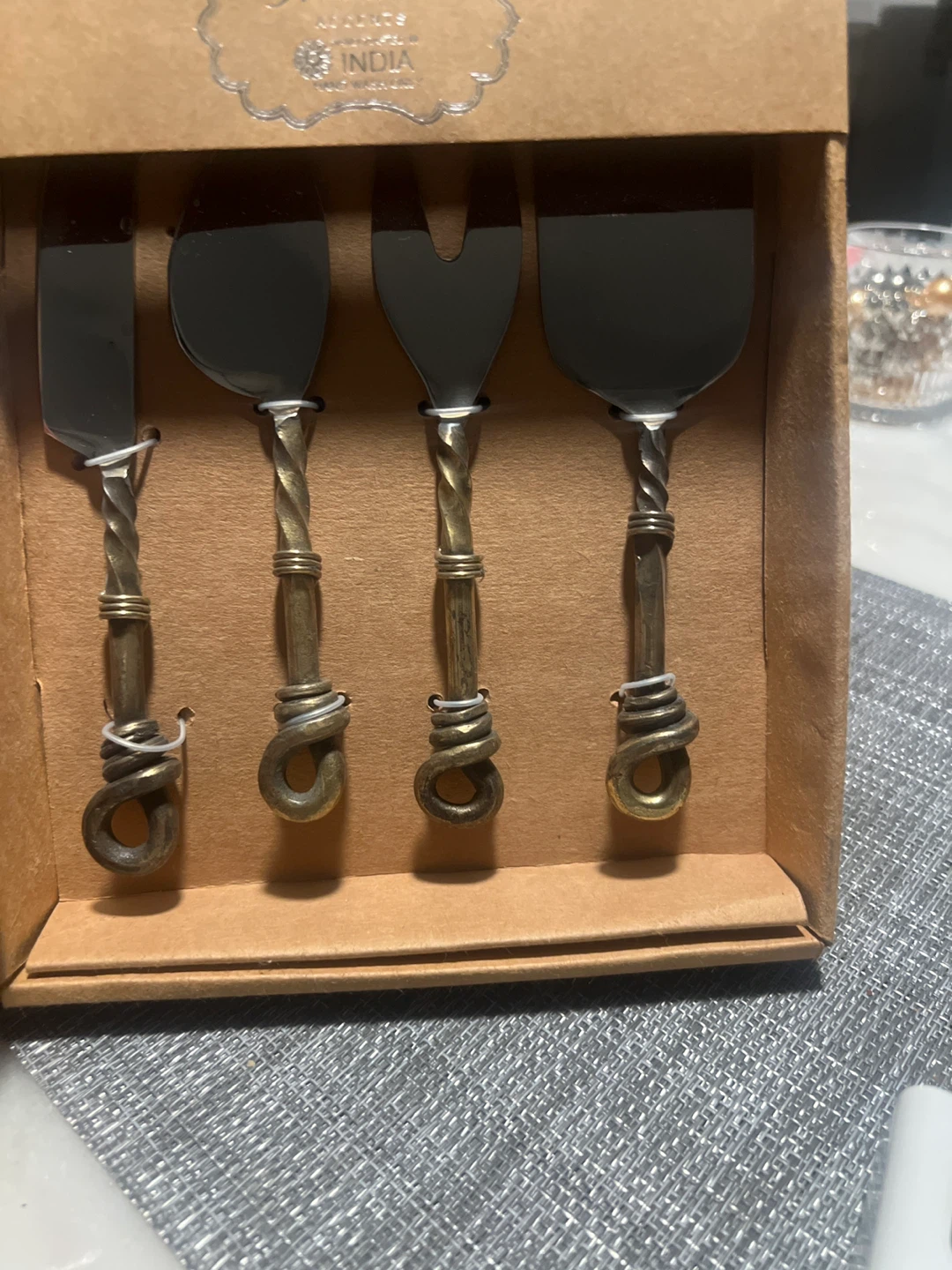 Artistic Accents India Cheese Knives Set - photo 2