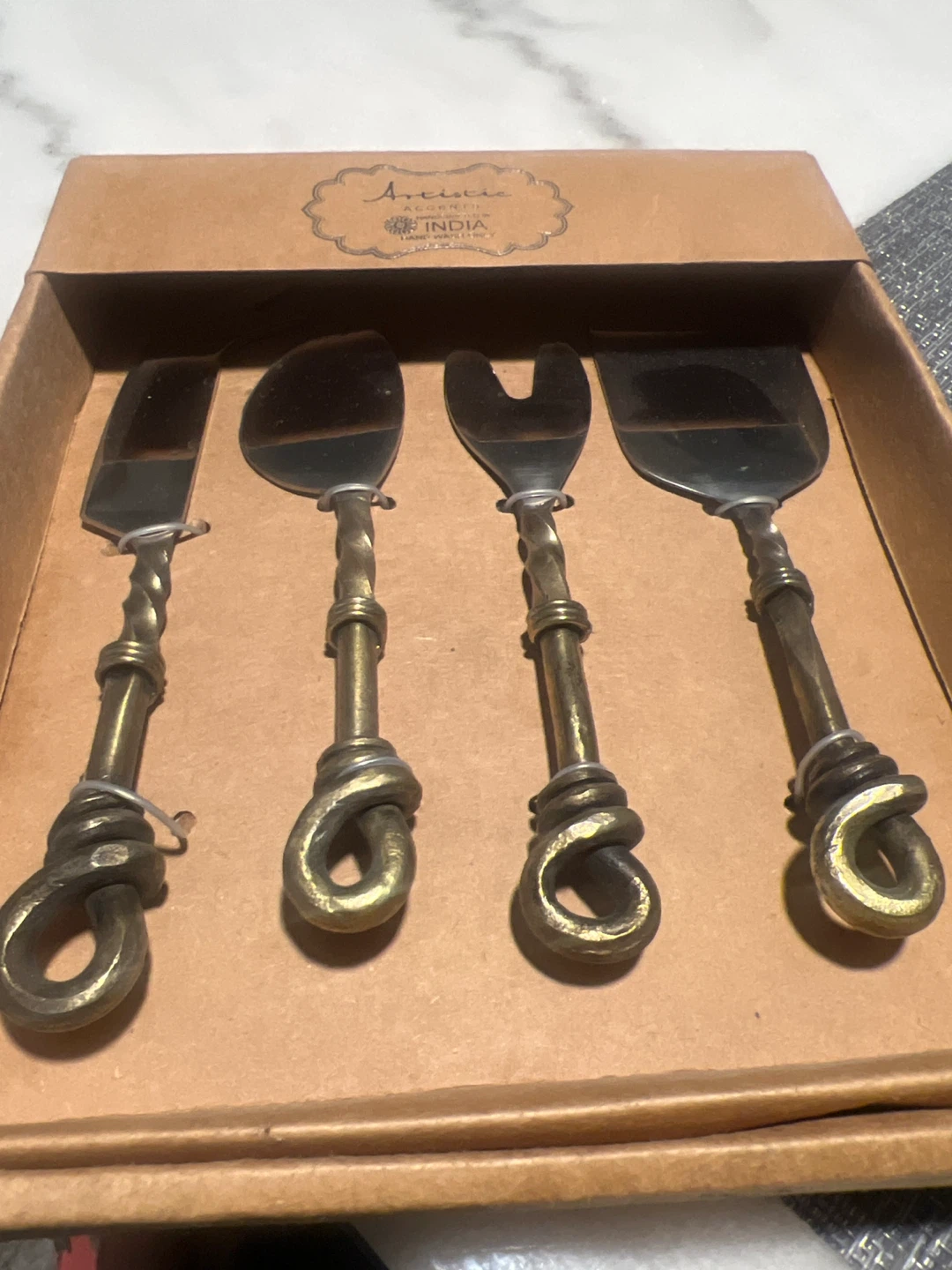 Artistic Accents India Cheese Knives Set - photo 4