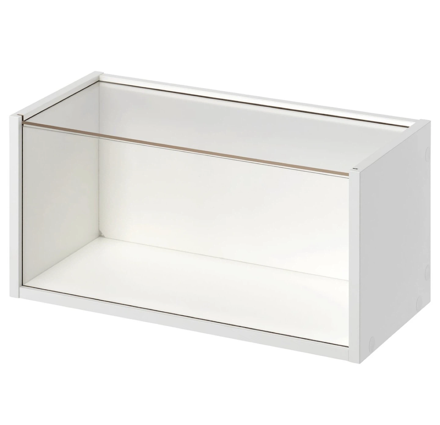 BRÄNNBOLL Wall-mounted display cabinet, white - photo 4