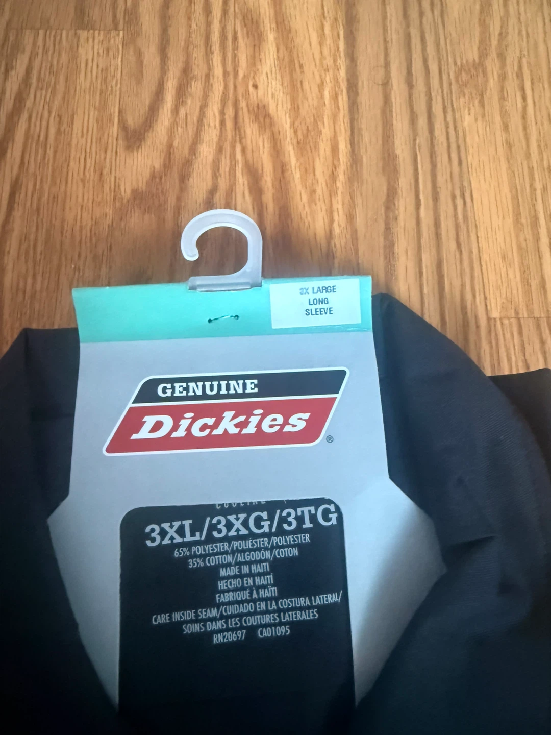 Dickies Essential Work Long Sleeve Shirt 3XL Black - photo 2