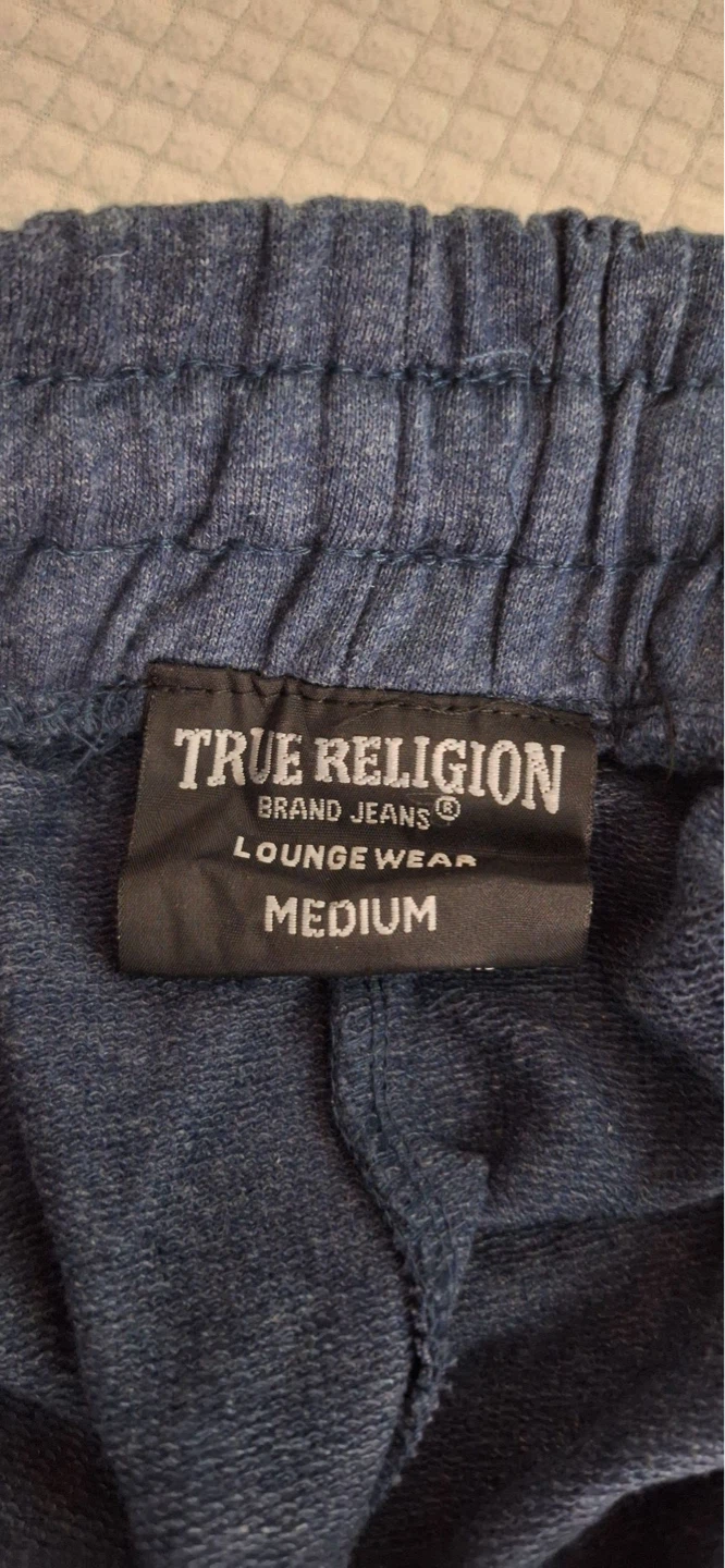 True Religion Lounge Wear Shorts - Blue - Medium