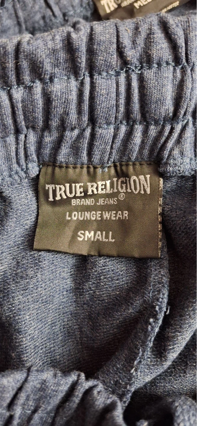 True Religion Lounge Wear Shorts - Blue - Medium - photo 2