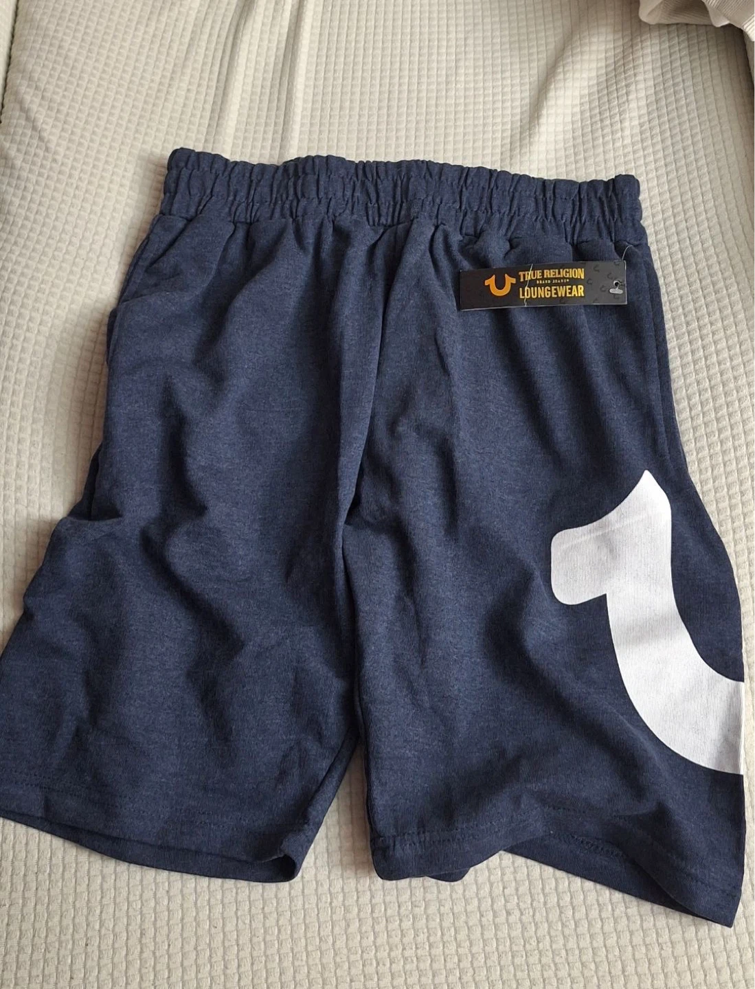 True Religion Lounge Wear Shorts - Blue - Medium - photo 3
