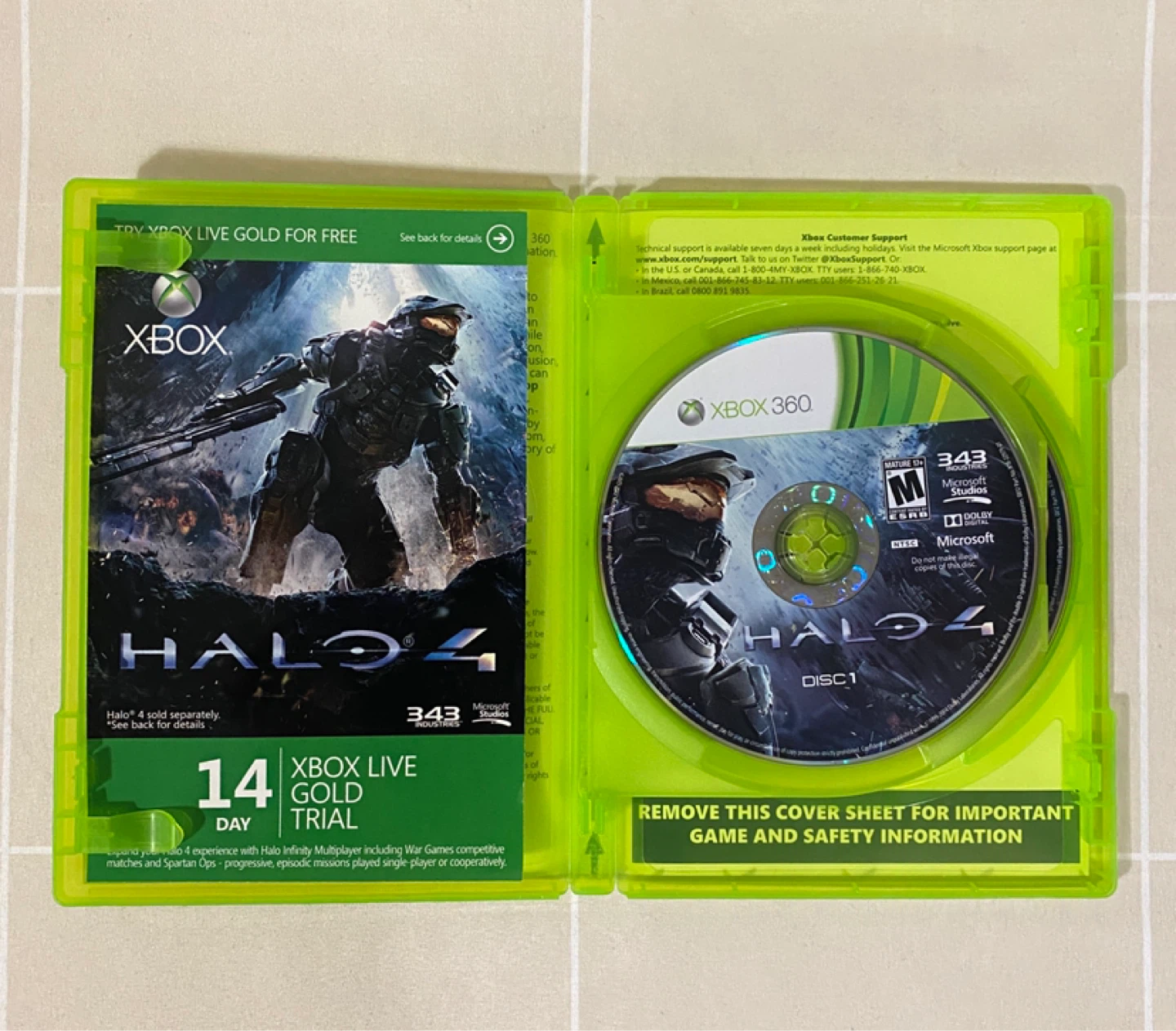 Halo 4 — Xbox 360 (2 Discs, Tested & Working) - photo 2