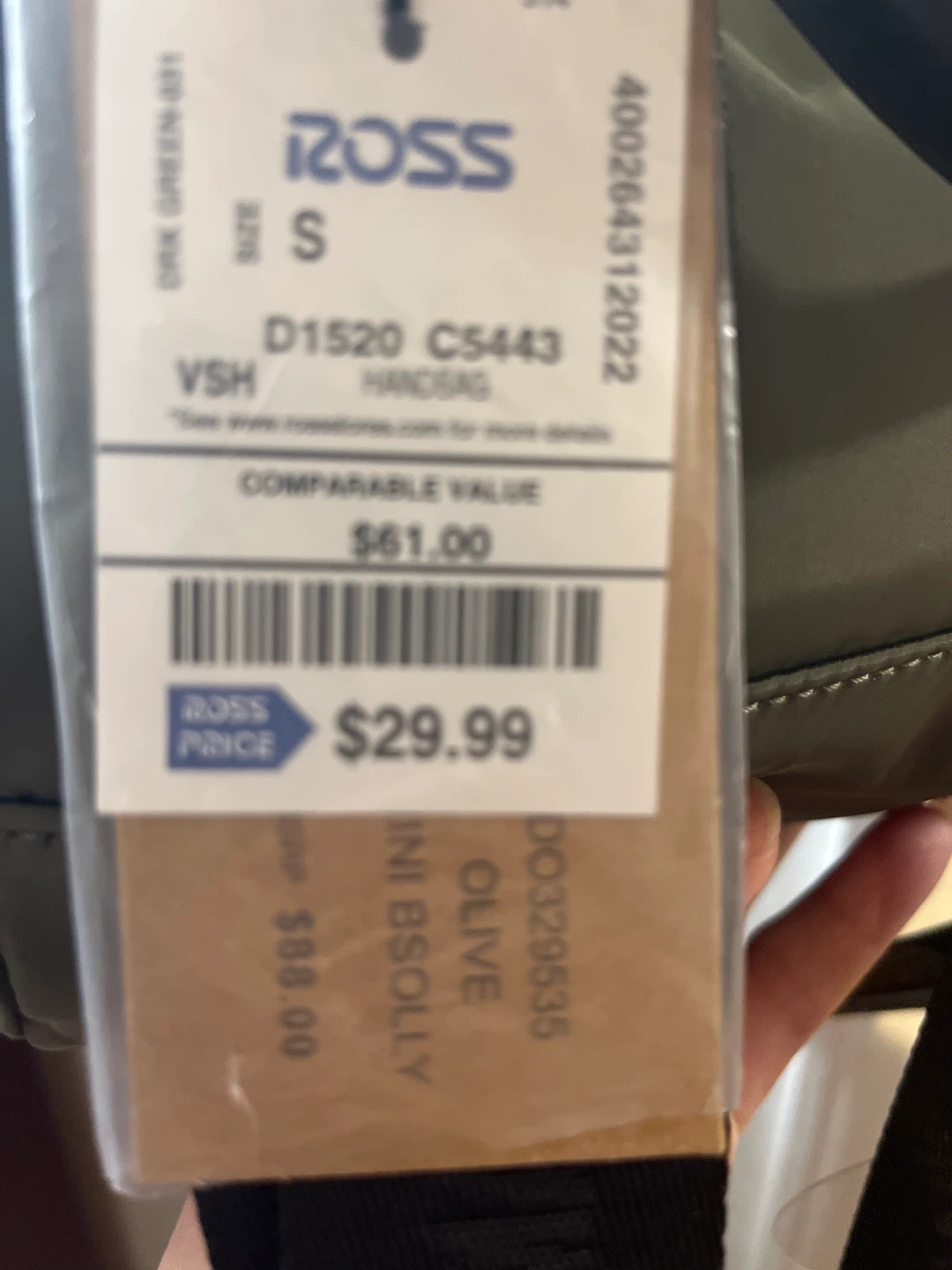 Steve Madden Olive Green Mini Bsolly Backpack - photo 3