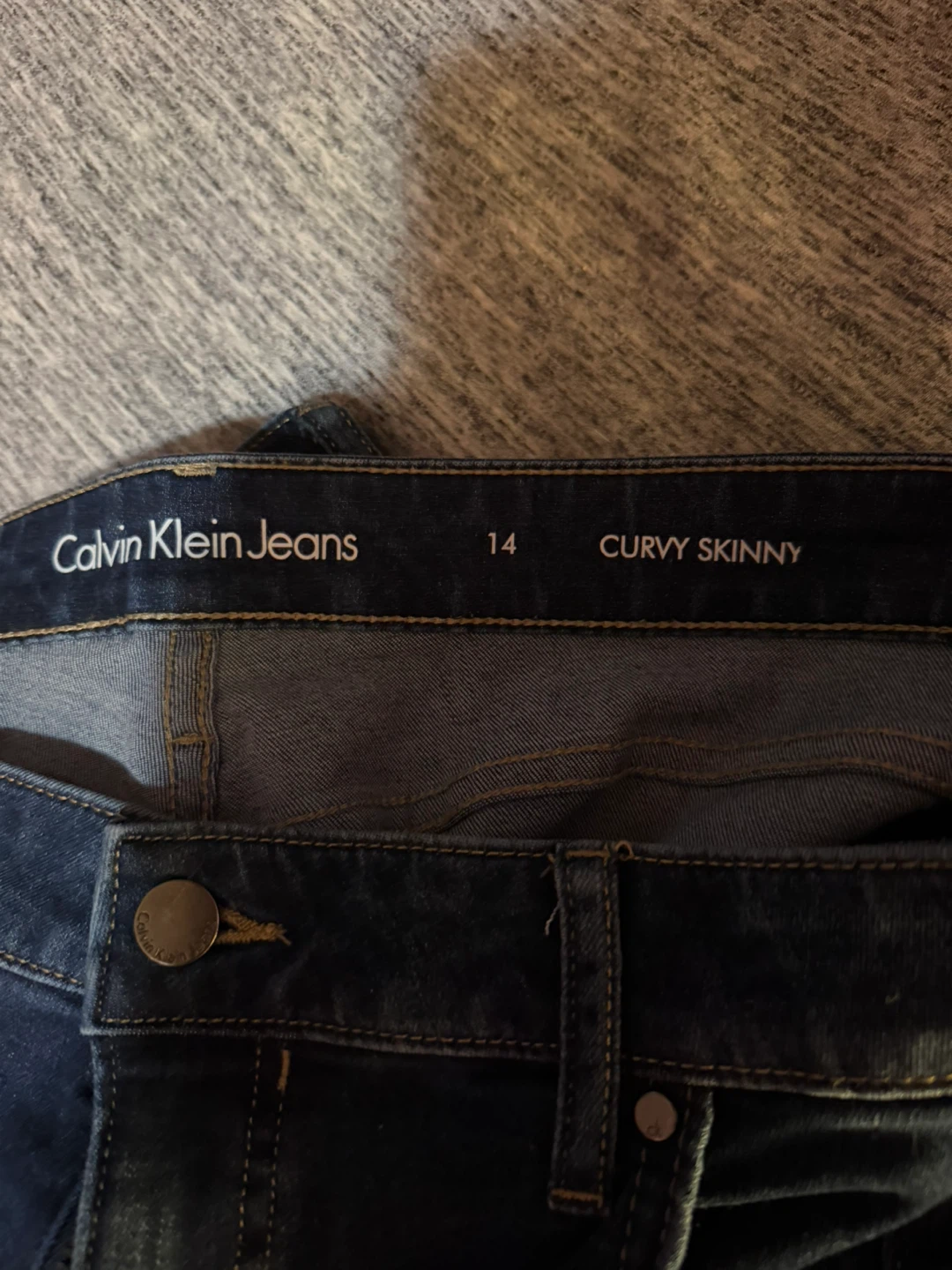 Calvin Klein Jeans Curvy Skinny Size 14 - photo 2