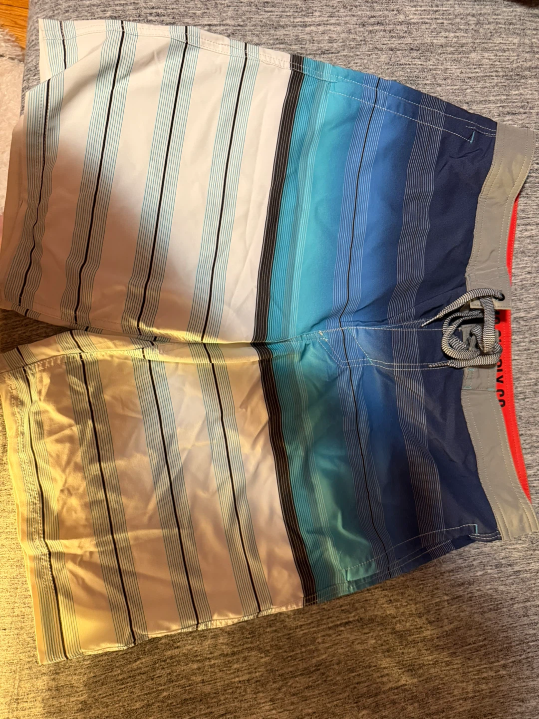 Mossimo Supply Co. Men's Striped Swim Trunks