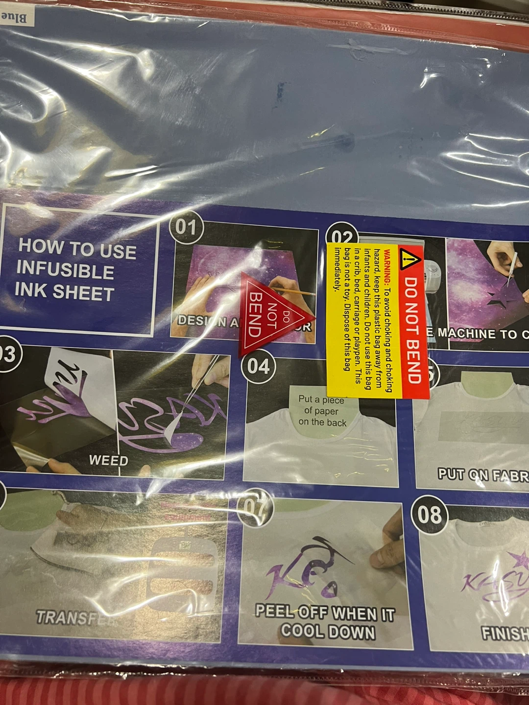 Infusible Ink Heat Transfer Sheets for Crafts