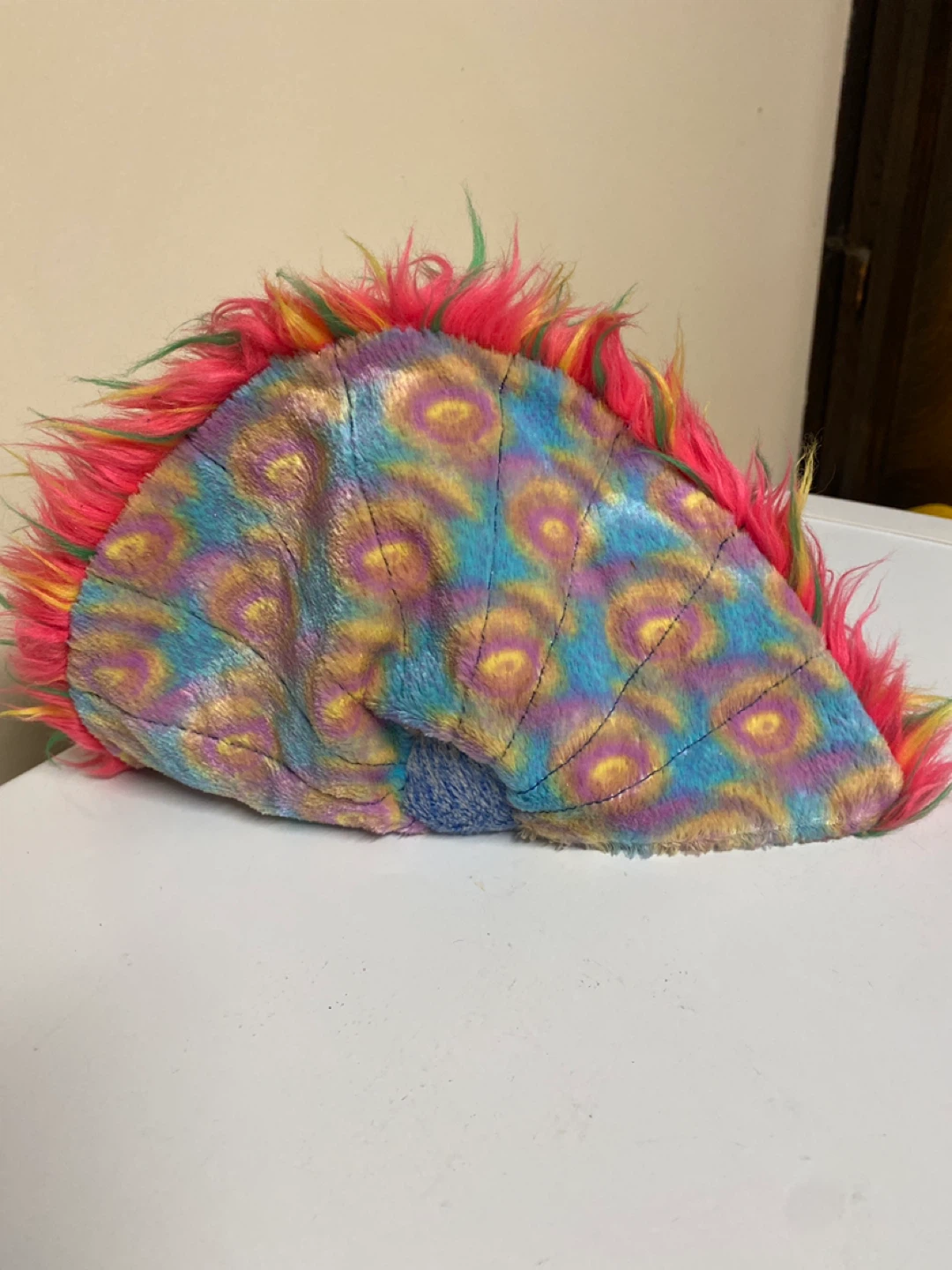 Ty Beanie Baby "Flashy" Peacock Plush - photo 3