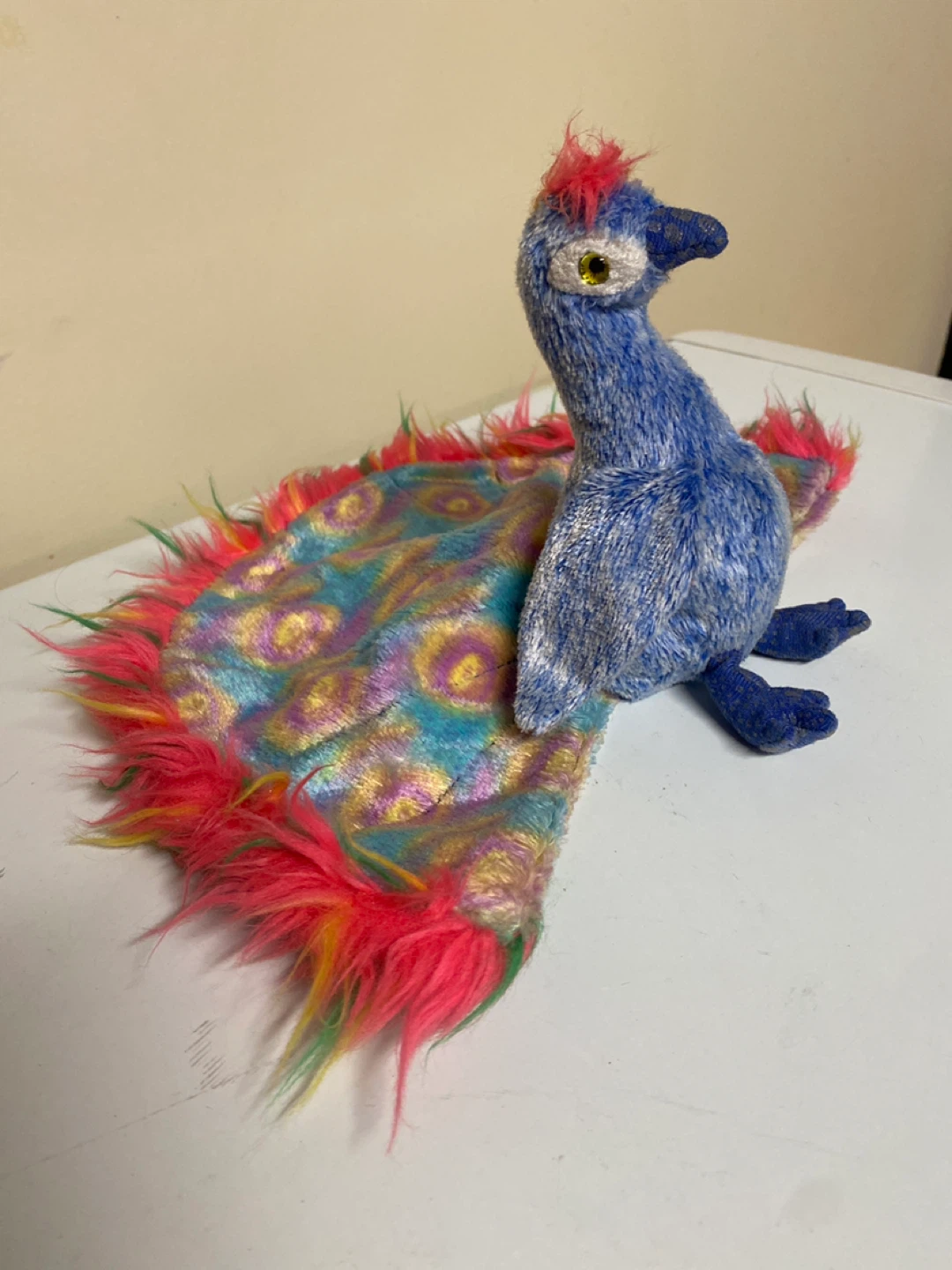 Ty Beanie Baby "Flashy" Peacock Plush - photo 2