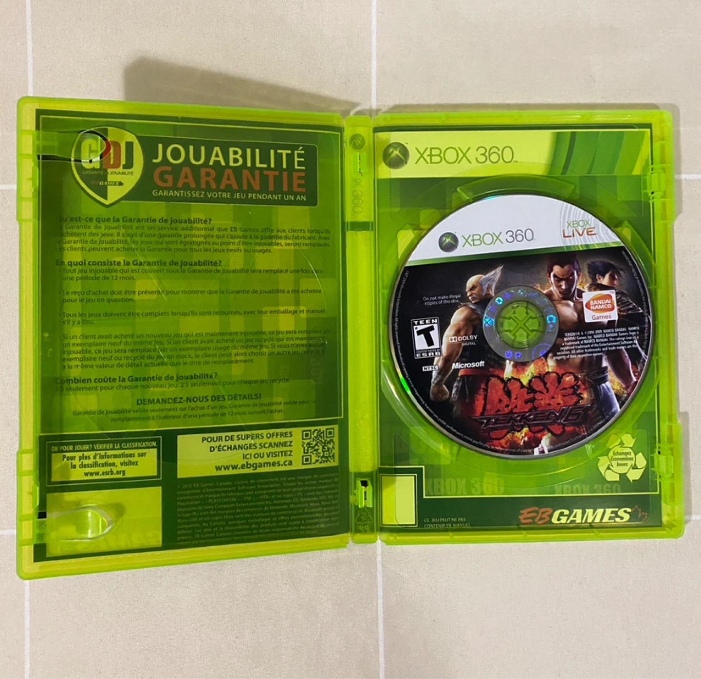 Tekken 6 – Xbox 360 (Tested & Working, Disc + Case)