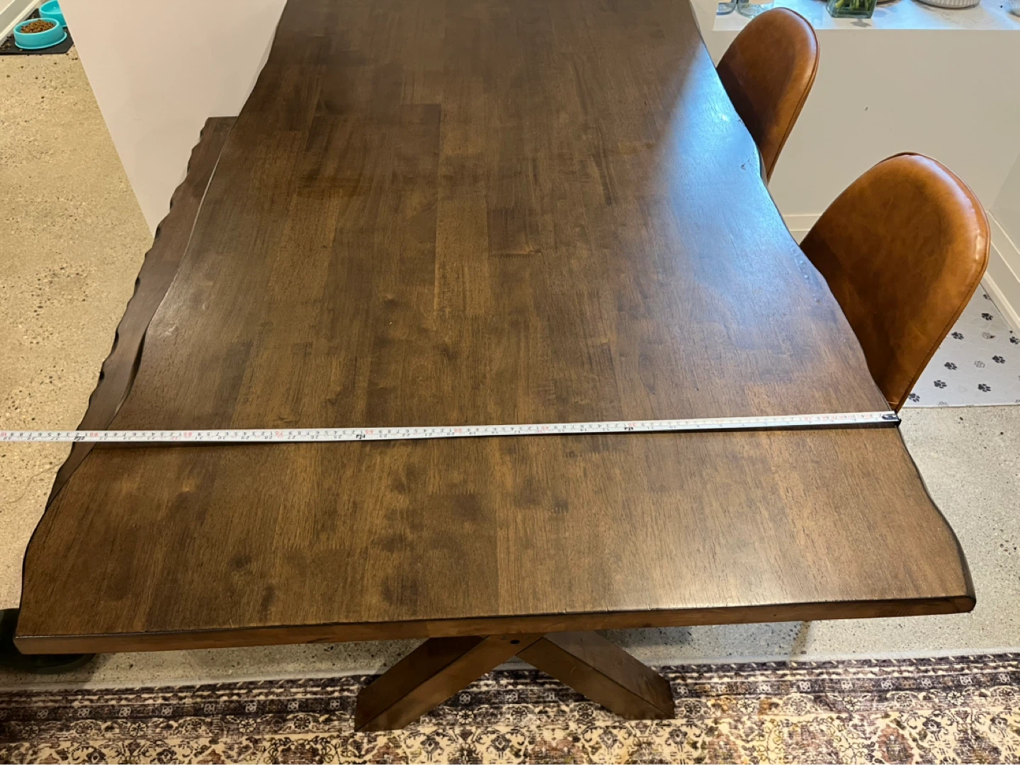 Solid Wood Dining Table & Bench - photo 3