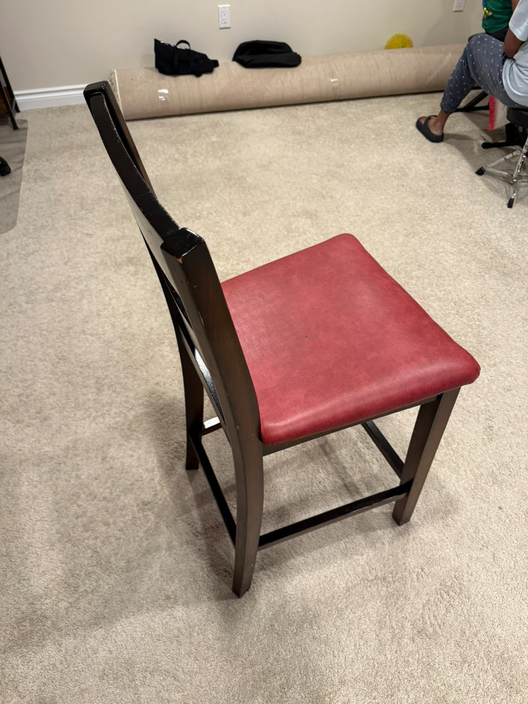 The Brick Square Counter Height Table Set with 4 Chairs - photo 3