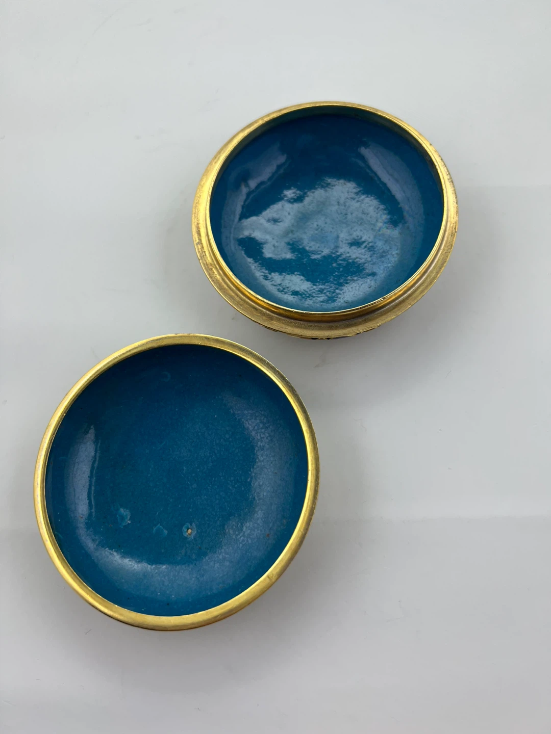 Vintage Cloisonné Enamel Trinket Box - photo 4