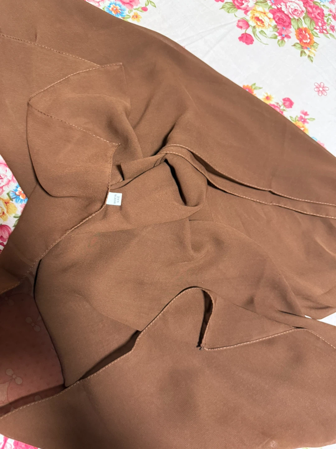 Brown Chiffon Scarf🤎 - photo 5