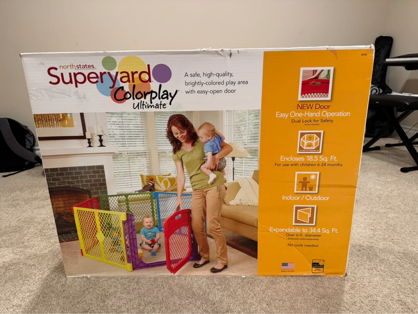 North States Superyard Colorplay Ultimate Playard - photo 2