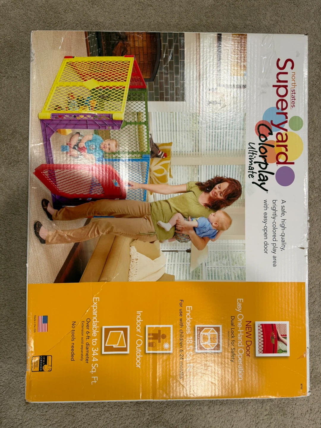 North States Superyard Colorplay Ultimate Playard - photo 3