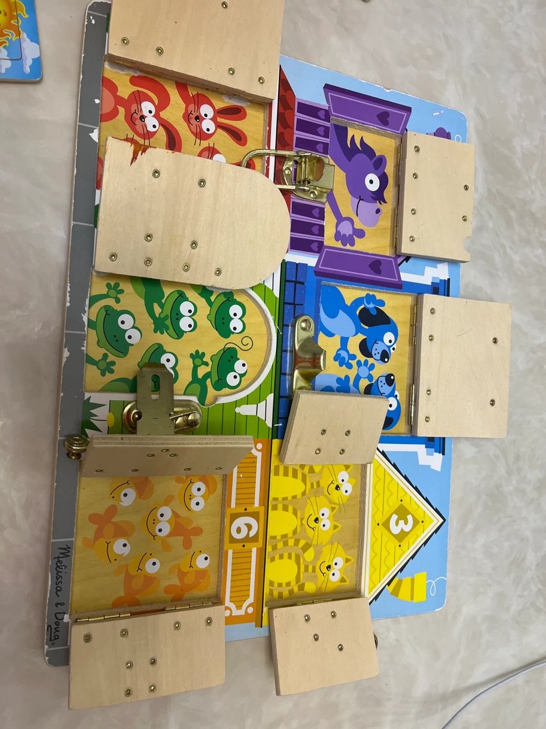 Melissa & Doug Wooden Activity Board - photo 2
