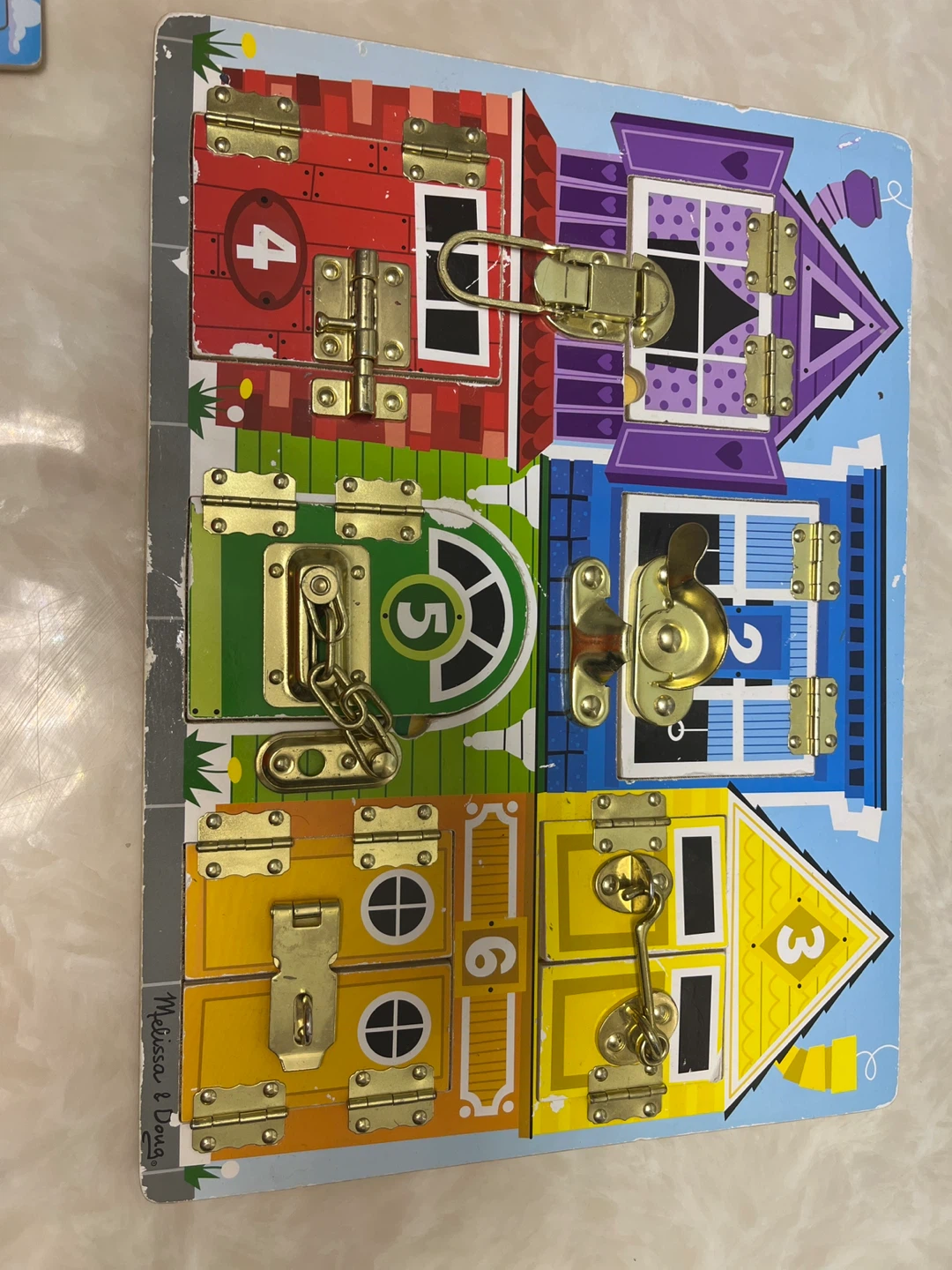 Melissa & Doug Wooden Activity Board